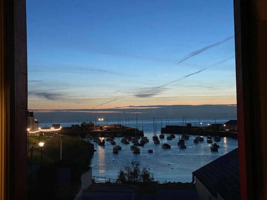 Aberaeron Island House - Panoramic Harbour Views Villa Bagian luar foto