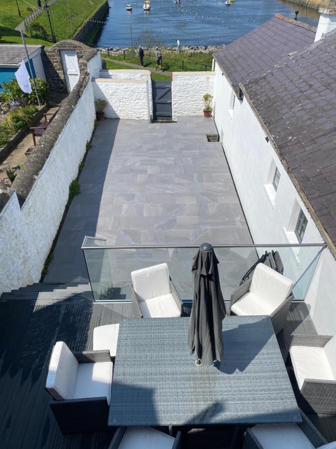 Aberaeron Island House - Panoramic Harbour Views Villa Bagian luar foto